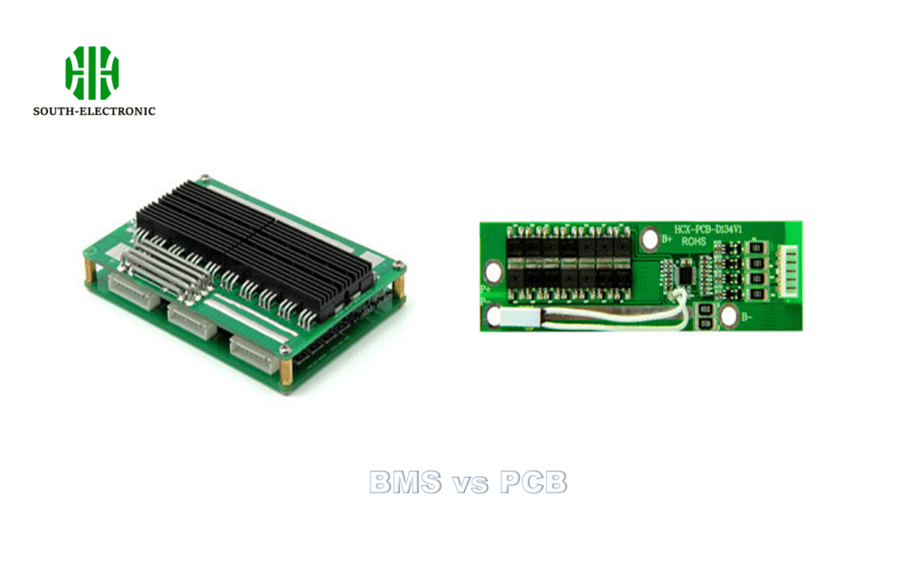 Comparación de BMS vs PCB