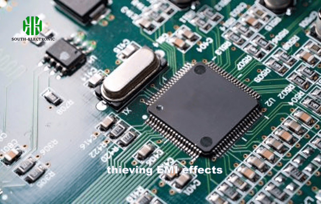 Comparación de simulación de EMI