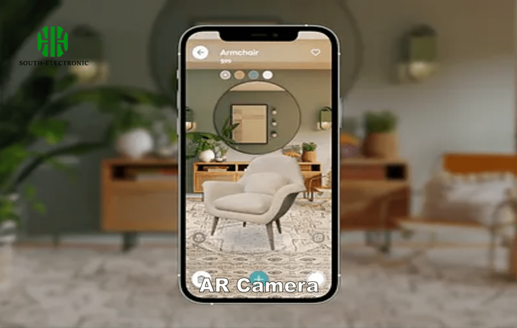 AR camera scanning process
