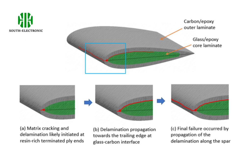 Delamination failure