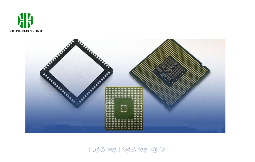 LGA vs BGA vs QFN