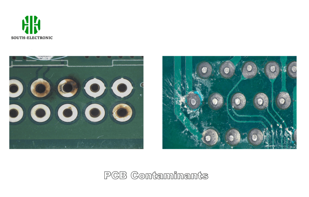 PCB contamination types