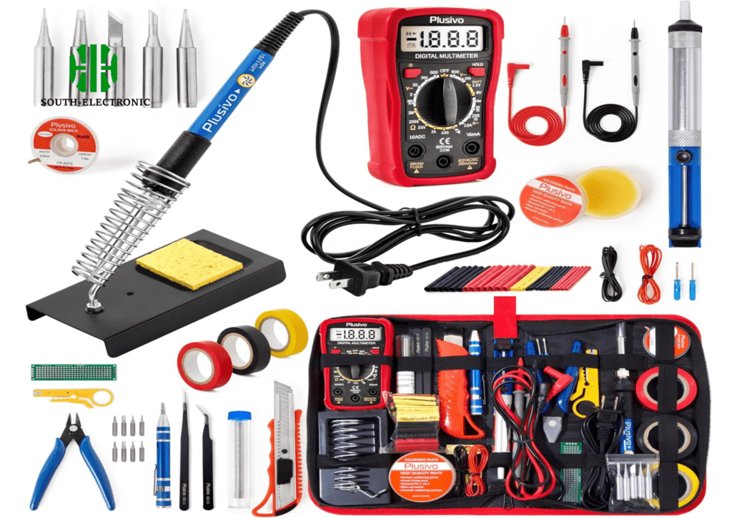 multimeter and tools
