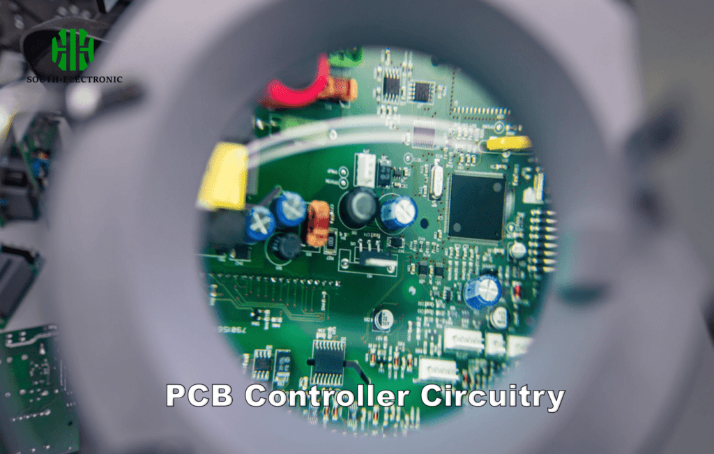 PCB controller close-up