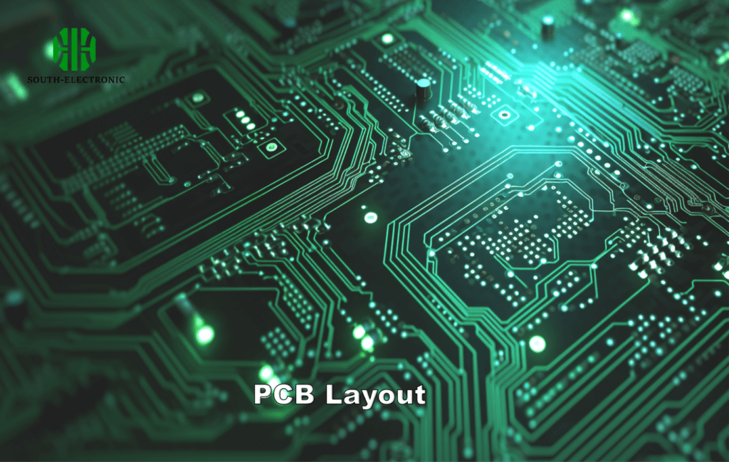 USB PCB component layout