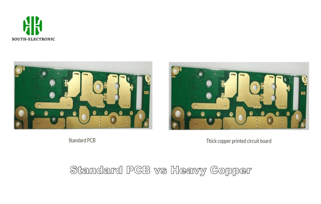 Burnt PCB vs Heavy Copper Comparison