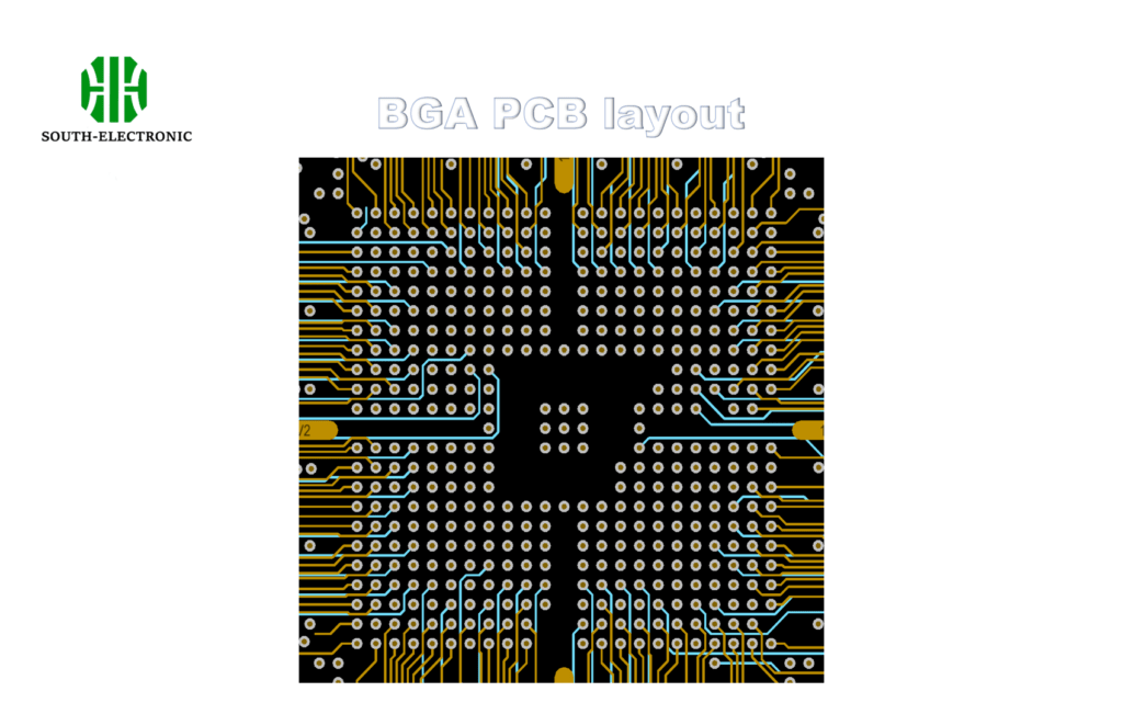BGA PCB layout