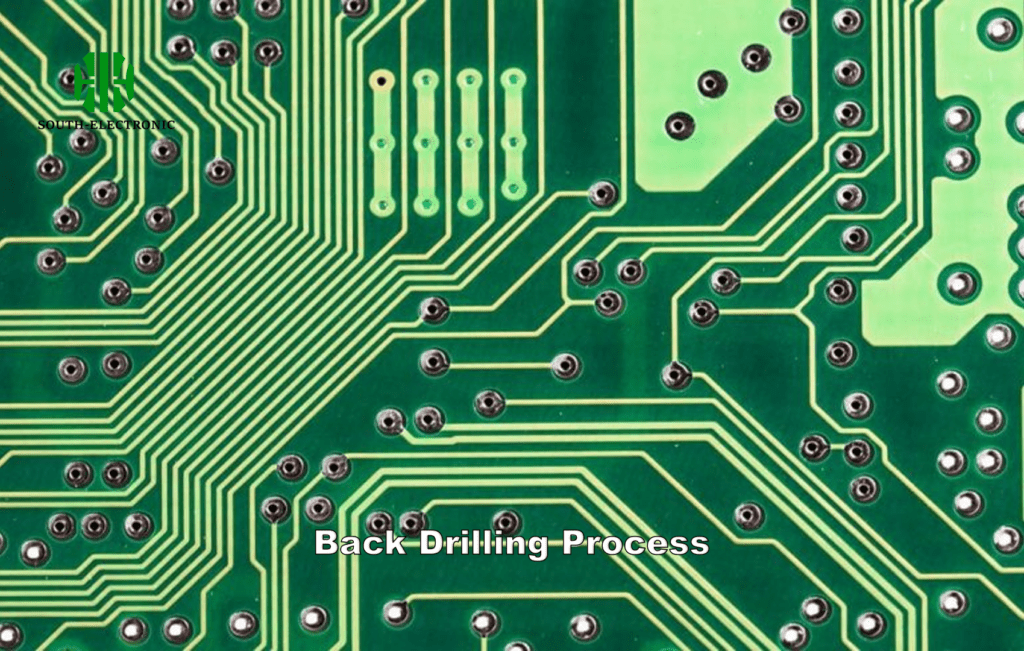 Back drilling sequence diagram