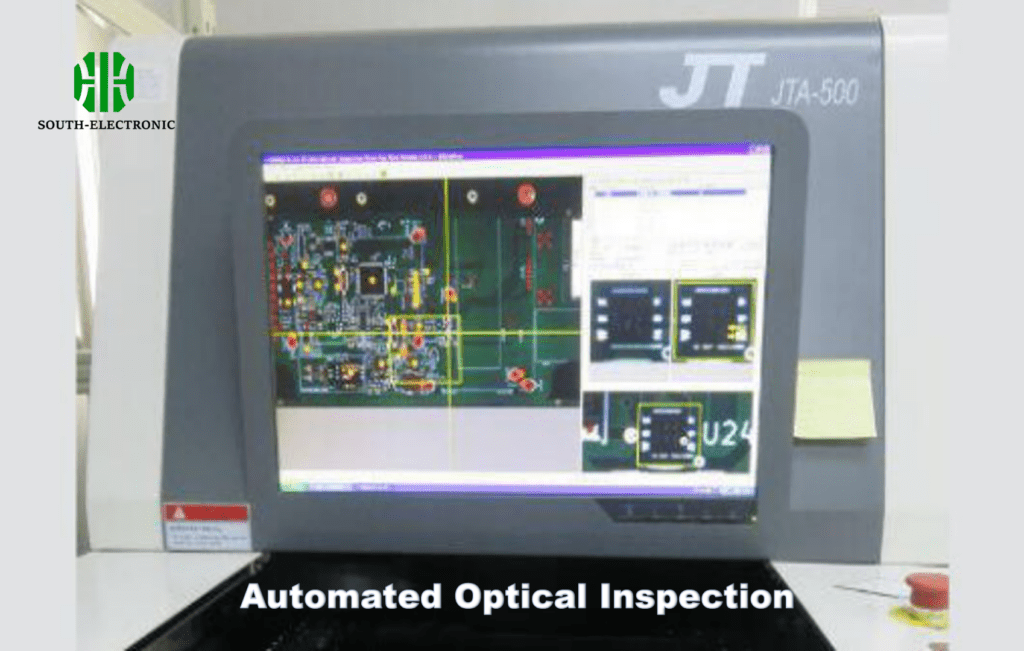 Optical alignment camera on testing machine