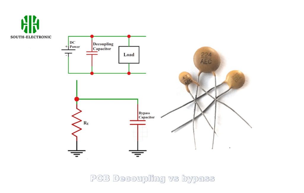 Decoupling vs bypass comparison