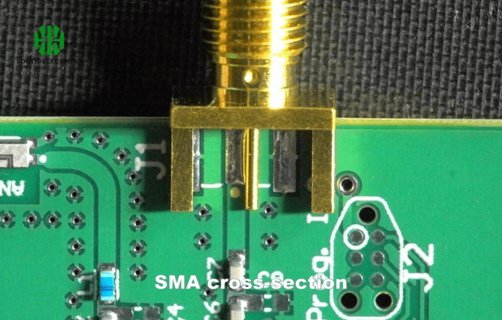 SMA cross-section diagram