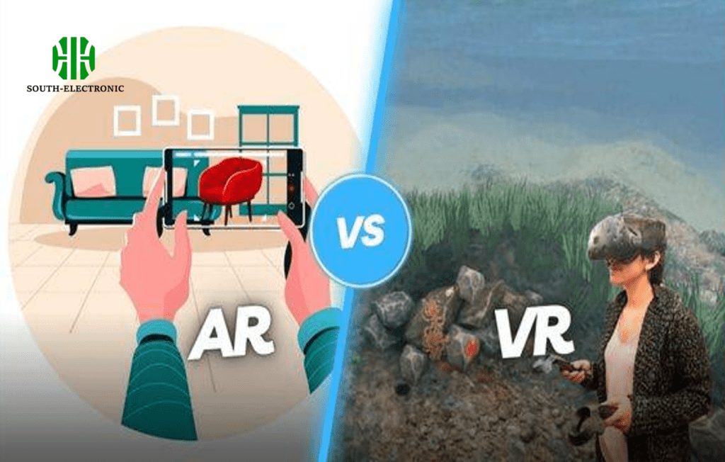 Infographie de comparaison AR vs VR
