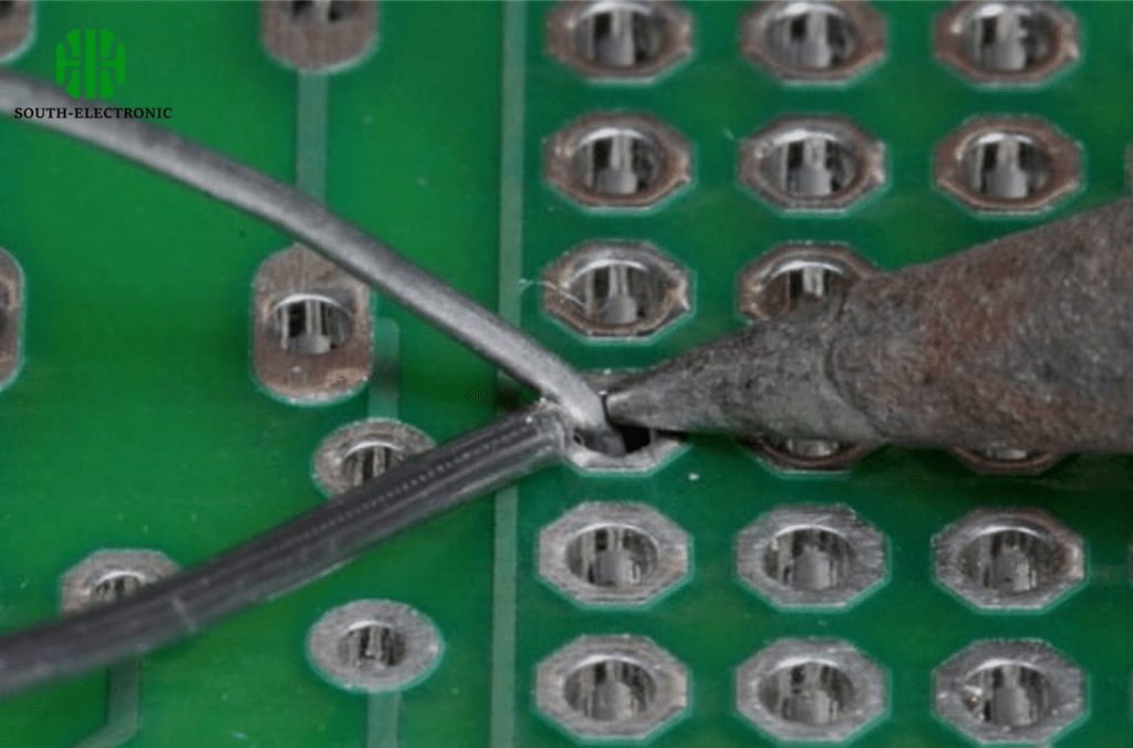 Apply Solder to the Joint