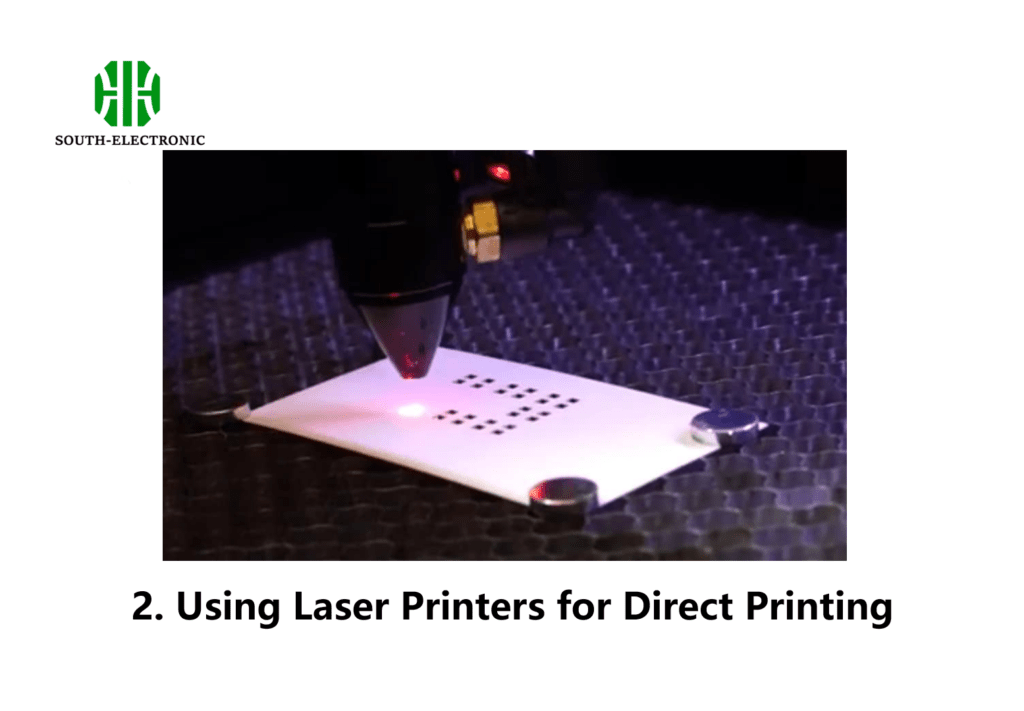 2. Using Laser Printers for Direct Printing