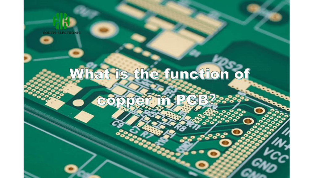 What is the function of copper in PCB?