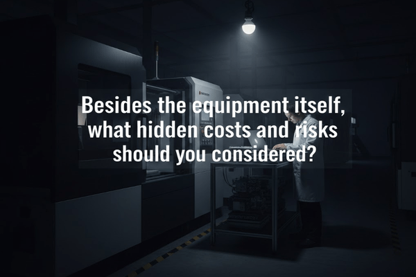 Besides the equipment itself.what hidden costs and risks should you considered