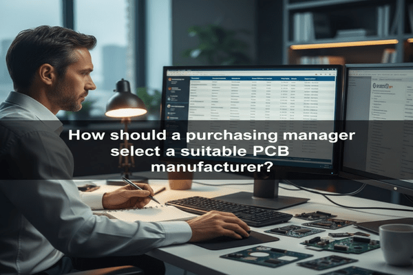 How should a purchasing manager select a suitable PCB manufacturer