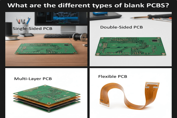 What are the different types of blank PCBs