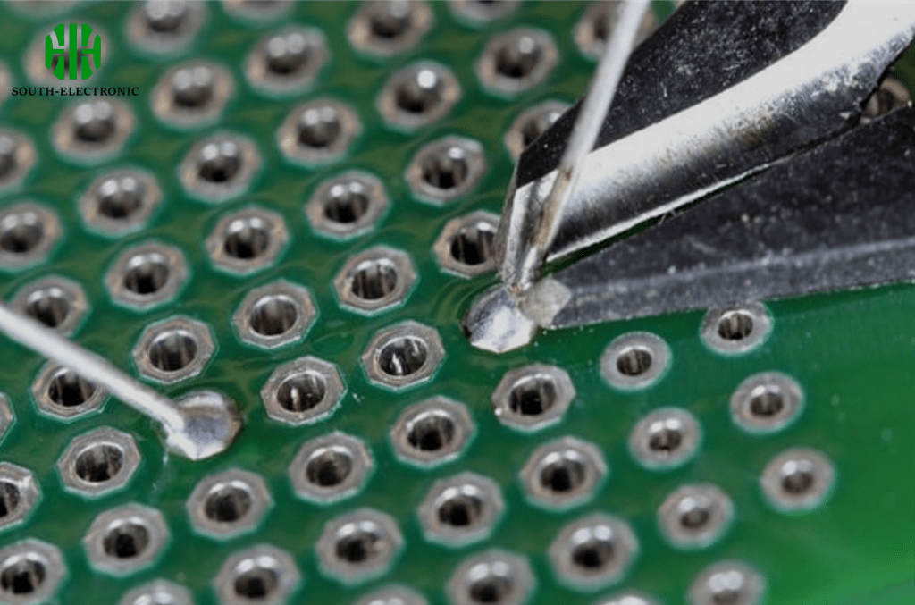 Inspect the Joint and Trim the Leads