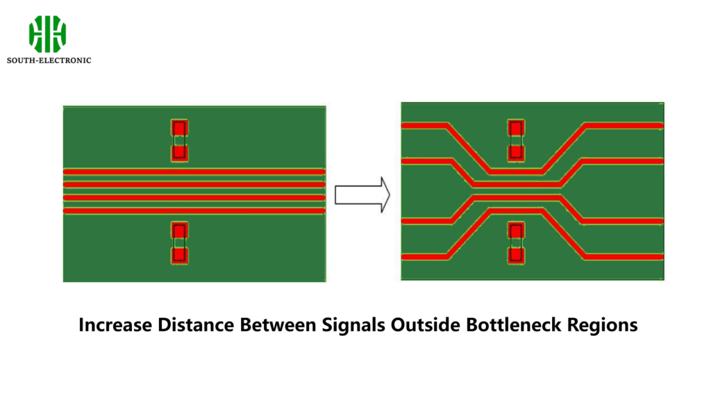  Increase Distance Between Signals Outside Bottleneck Regions