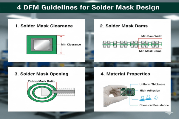 Solder Mask DFM Guidelines
