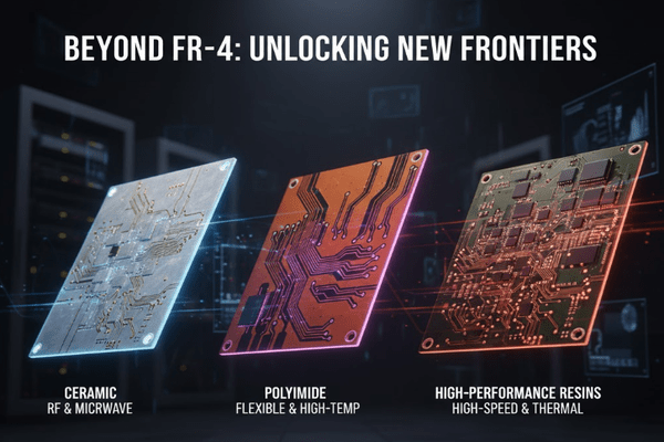 Besides FR-4, what other high-performance materials can raise the bar for your designs