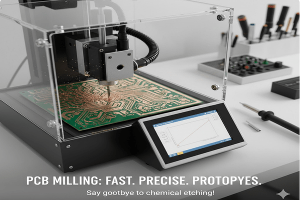 Fresado PCB, máquina CNC