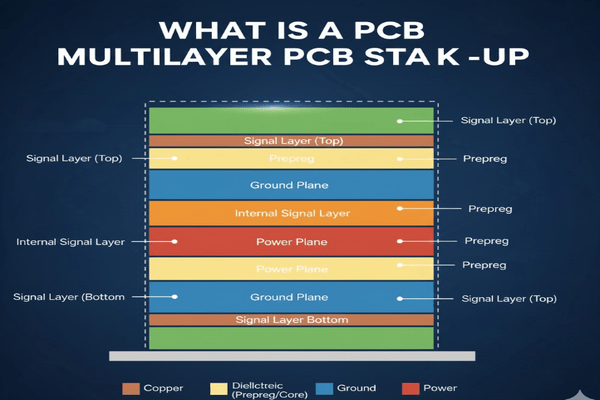 Anatomie d'un empilement de PCB