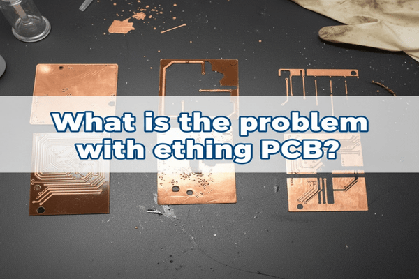 What is the problem with etching PCB