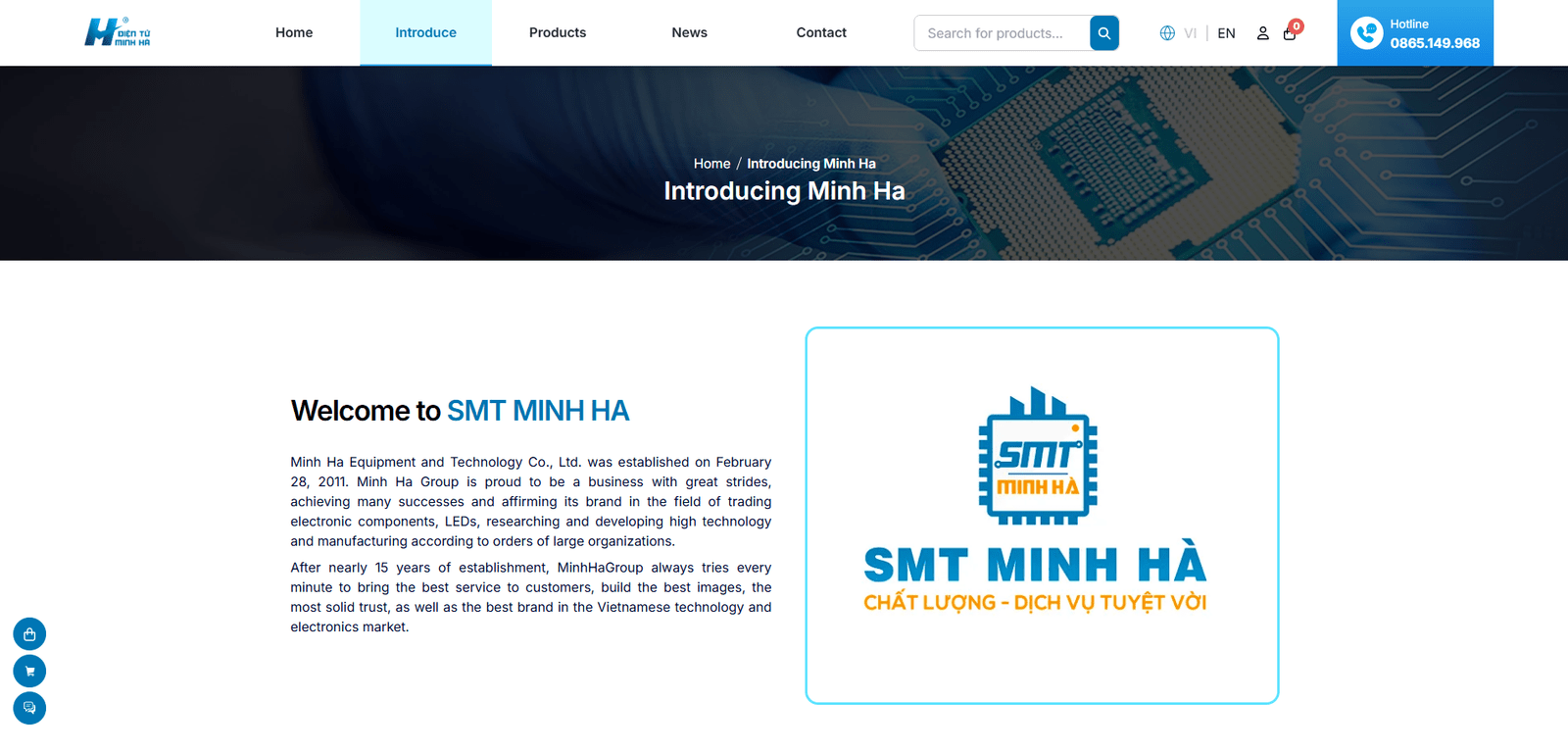 Minh Ha Equipment and Technology