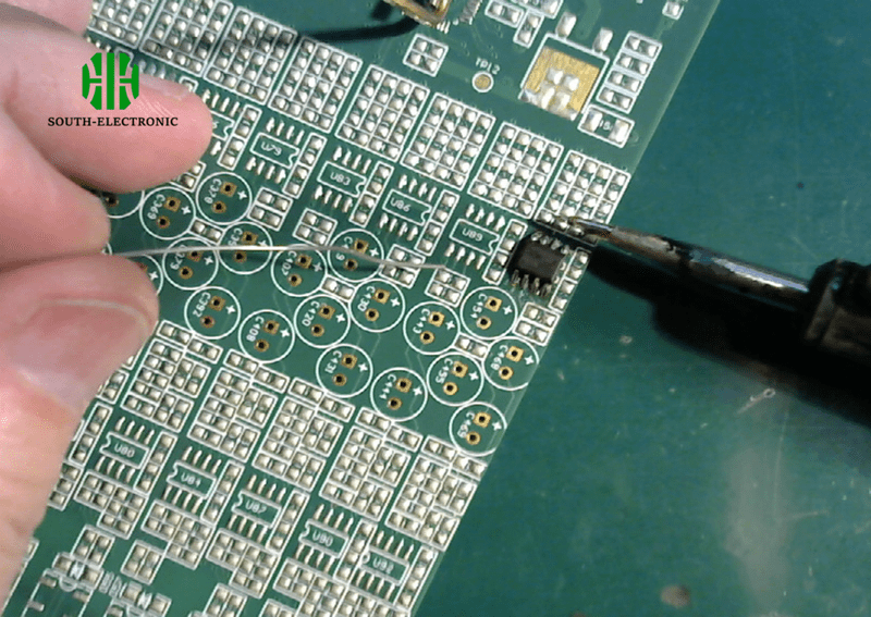 Heat the Pre-Soldered Layer