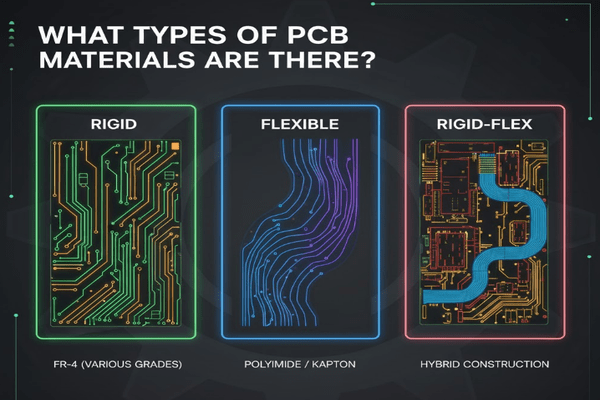 What types of PCB materials are there