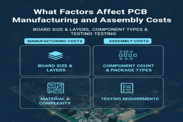 What Factors Affect PCB Manufacturing and Assembly Costs